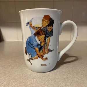 Norman Rockwell Vintage Saturday Evening Post mug